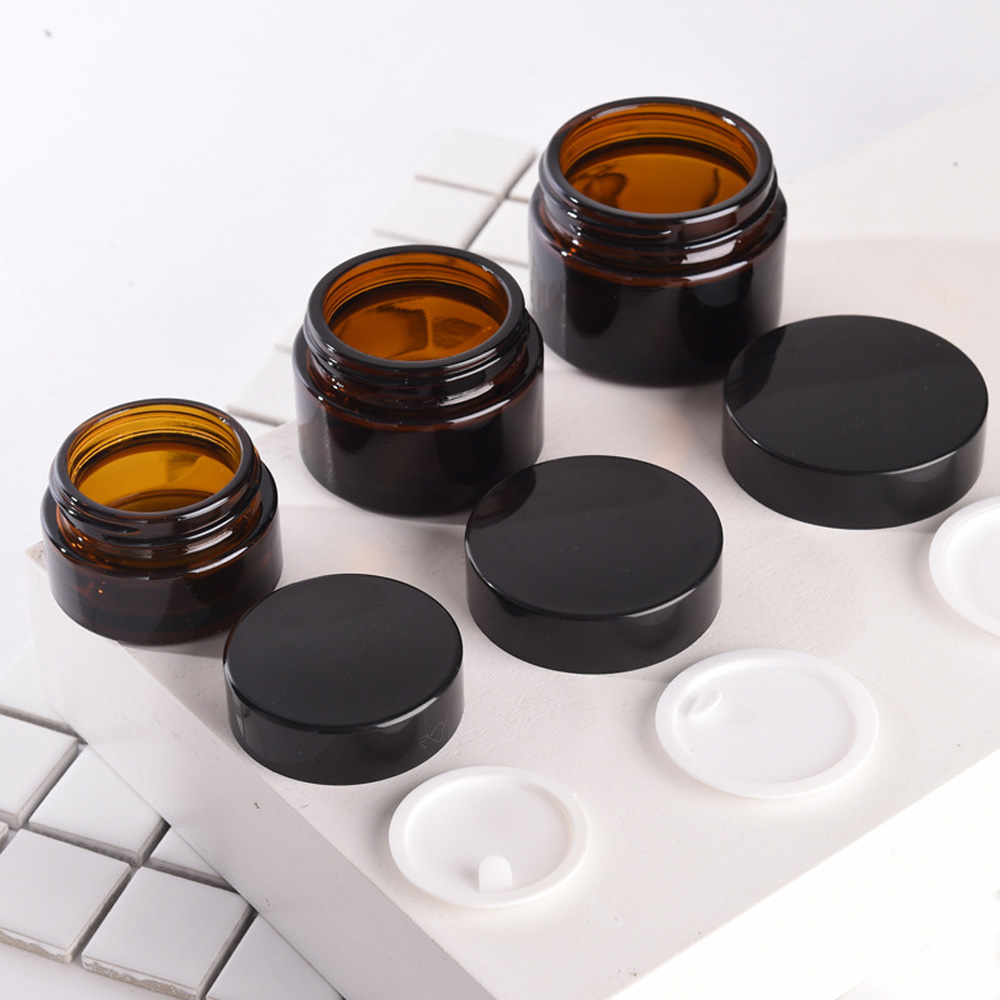 Amber Jar Candle - 100 мл и 250 мл коричневый,
