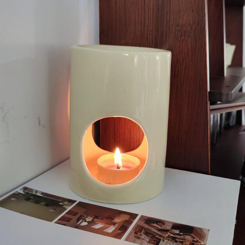 Home Fragrance Oils For Oil Burners - Креативный чистый цветной цилиндр, подсвечник, горелка