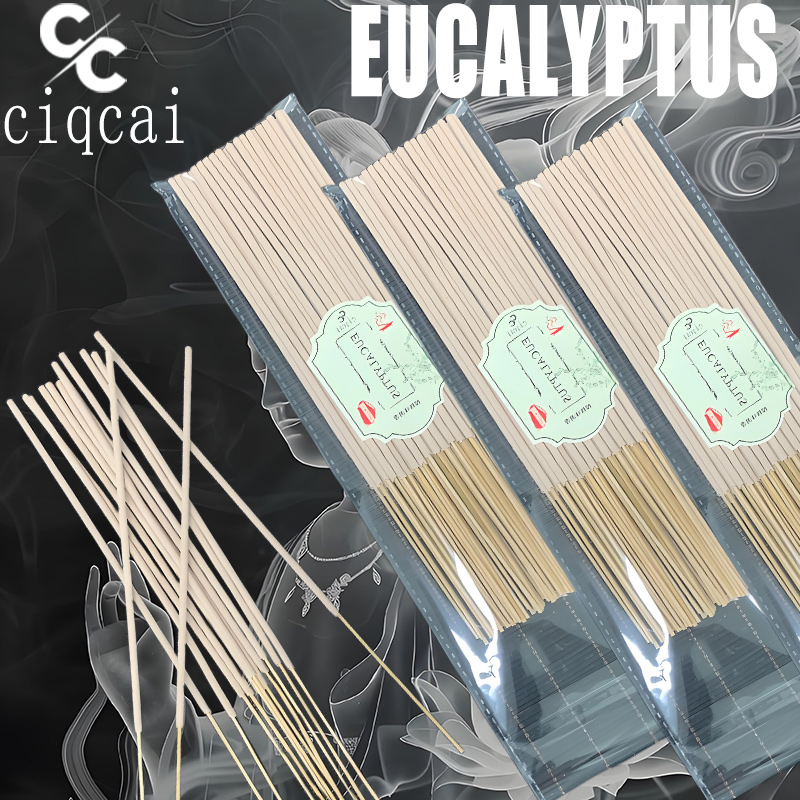 Home Fragrance Eucalyptus - Толстые эвкалиптовые благовония премиум-класса, длина 22