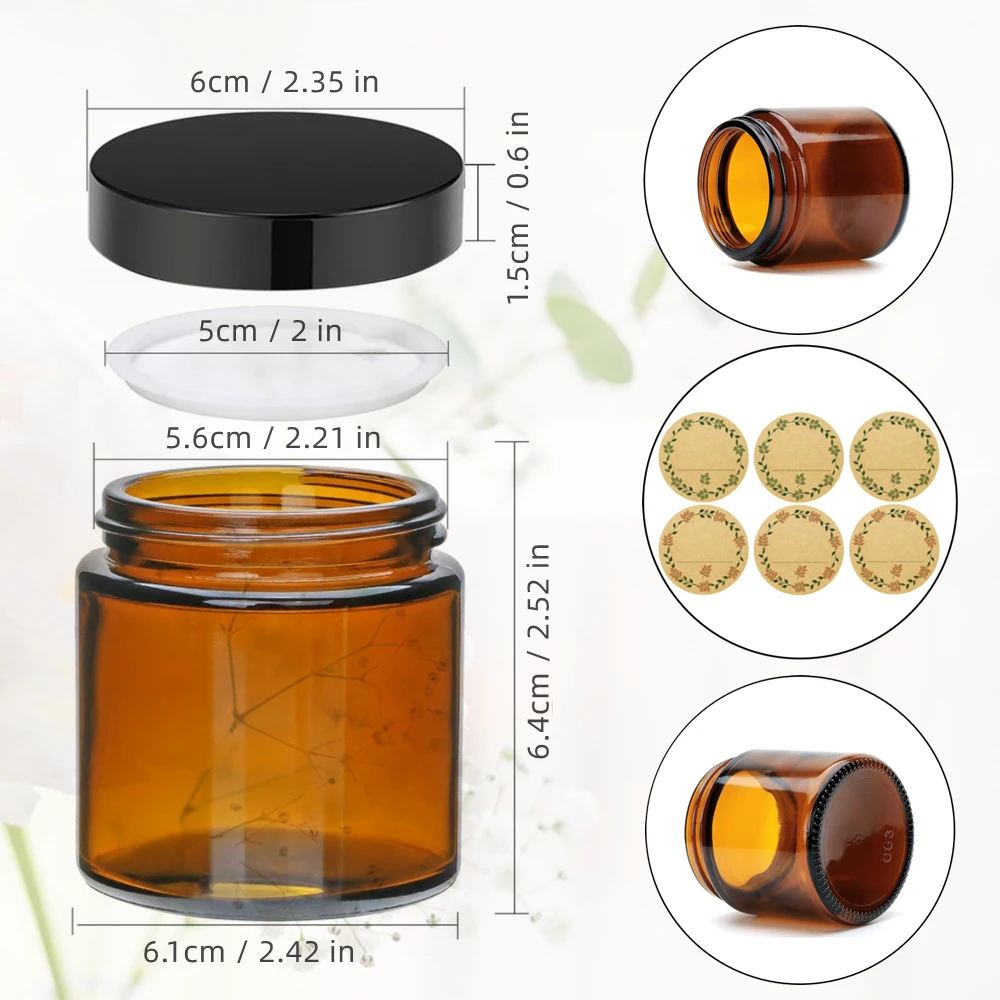 Стеклянные банки для свечей, 4 – обзор и цена Amber Jar Candle