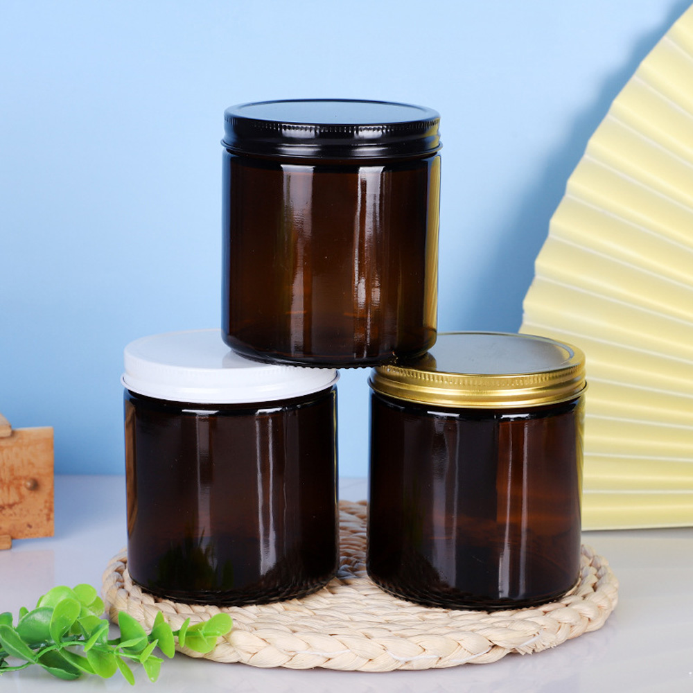 250 мл коричневая и янтарная с – обзор и цена Amber Jar Candle