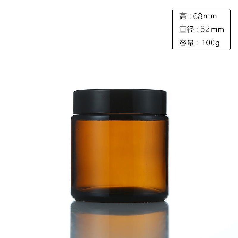 6 шт. 100/250 мл янтарные стек – обзор и цена Amber Jar Candle