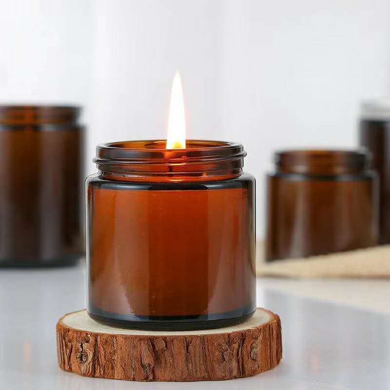6 шт. 100/250 мл янтарные стек – обзор и цена Amber Jar Candle